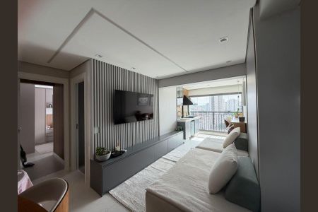 Sala de apartamento à venda com 2 quartos, 64m² em Jardim Independência (São Paulo), São Paulo