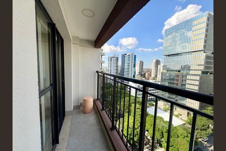 Apartamento para alugar com 28m², 1 quarto e sem vagaVaranda
