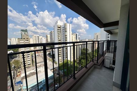 Apartamento para alugar com 28m², 1 quarto e sem vagaVaranda