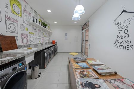 Studio à venda com 40m², 1 quarto e 1 vaga Studio à venda com 40m², 1 quarto e 1 vagaLavanderia