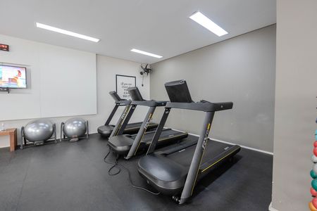 Studio à venda com 40m², 1 quarto e 1 vaga Studio à venda com 40m², 1 quarto e 1 vagaÁrea comum - Academia