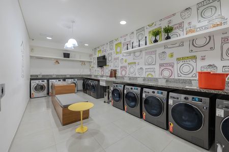 Studio à venda com 40m², 1 quarto e 1 vaga Studio à venda com 40m², 1 quarto e 1 vagaLavanderia