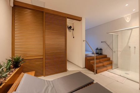 Studio à venda com 40m², 1 quarto e 1 vaga Studio à venda com 40m², 1 quarto e 1 vagaSaúna