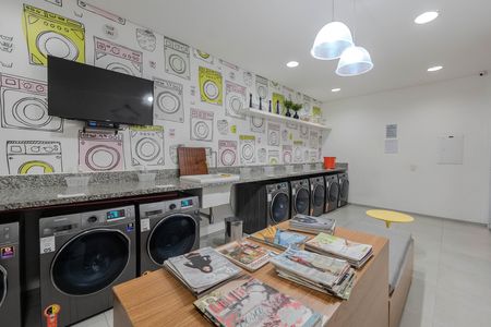 Studio à venda com 40m², 1 quarto e 1 vaga Studio à venda com 40m², 1 quarto e 1 vagaLavanderia