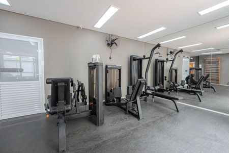 Studio à venda com 40m², 1 quarto e 1 vaga Studio à venda com 40m², 1 quarto e 1 vagaÁrea comum - Academia