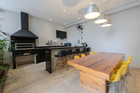 Studio à venda com 40m², 1 quarto e 1 vaga Studio à venda com 40m², 1 quarto e 1 vagaÁrea comum - Churrasqueira
