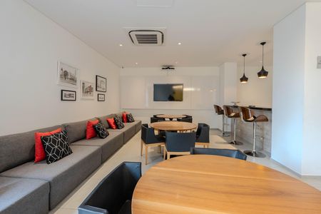 Studio à venda com 40m², 1 quarto e 1 vaga Studio à venda com 40m², 1 quarto e 1 vagaÁrea comum - Salão de festas
