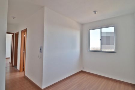 Sala de apartamento para alugar com 2 quartos, 58m² em Jardim Inconfidencia, Uberlândia
