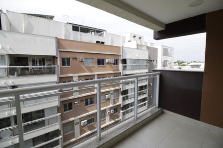 Varanda da Sala de apartamento para alugar com 2 quartos, 58m² em Taquara, Rio de Janeiro