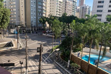 Varanda da Sala de apartamento para alugar com 3 quartos, 200m² em Boqueirão, Santos