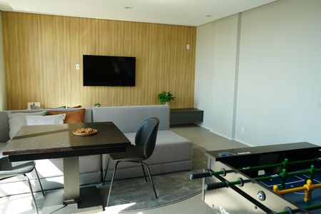 Apartamento à venda com 68m², 2 quartos e 1 vagaÁrea comum - sala de jogos