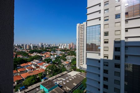Sala - Vista de apartamento para alugar com 1 quarto, 32m² em Campo Belo, São Paulo