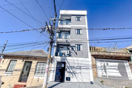 Apartamento para alugar com 34m², 1 quarto e sem vagaFachada com Plaquinha