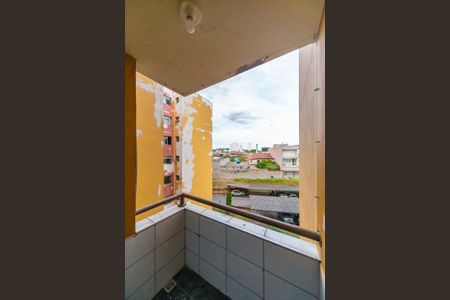 Varanda da Sala de apartamento para alugar com 1 quarto, 56m² em Parque Sao Vicente, Santo André