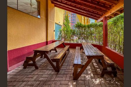 Apartamento para alugar com 56m², 1 quarto e 1 vaga Apartamento para alugar com 56m², 1 quarto e 1 vagaÁrea comum - Churrasqueira