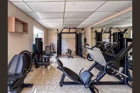Apartamento para alugar com 56m², 1 quarto e 1 vaga Apartamento para alugar com 56m², 1 quarto e 1 vagaAcademia