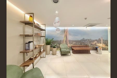 Apartamento à venda com 44m², 2 quartos e 1 vaga Apartamento à venda com 44m², 2 quartos e 1 vagaRecepção Bloco
