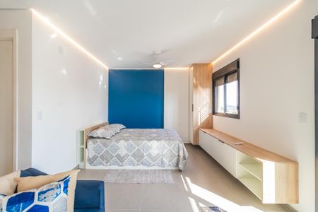 Sala/Quarto de apartamento para alugar com 1 quarto, 40m² em Empresarial 18 do Forte, Barueri