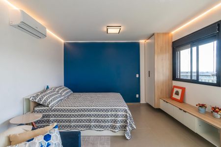Sala/Quarto de apartamento para alugar com 1 quarto, 47m² em Empresarial 18 do Forte, Barueri