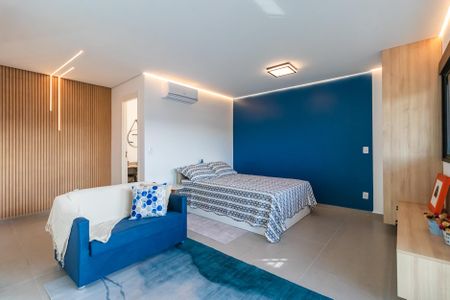 Sala/Quarto de apartamento para alugar com 1 quarto, 47m² em Empresarial 18 do Forte, Barueri