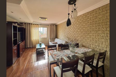 Sala de apartamento para alugar com 3 quartos, 87m² em Centro, Santo André