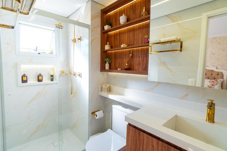 Apartamento para alugar com 140m², 3 quartos e 2 vagasBanheiro da Suíte