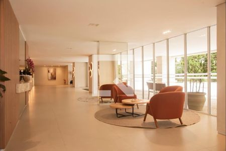 Apartamento para alugar com 140m², 3 quartos e 2 vagasHall social