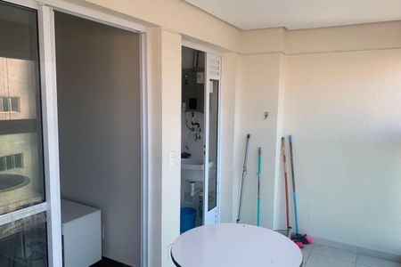 Varanda da Sala de apartamento para alugar com 1 quarto, 49m² em José Menino, Santos
