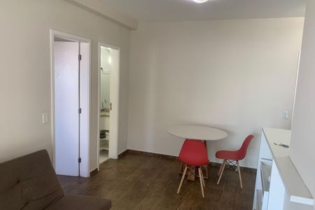 Sala de apartamento para alugar com 1 quarto, 49m² em José Menino, Santos