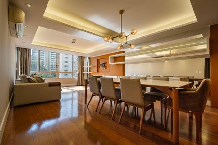 Sala de apartamento para alugar com 3 quartos, 189m² em Paraíso, São Paulo