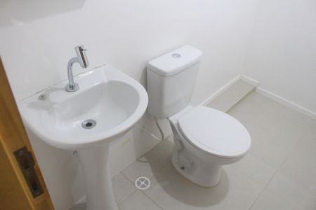 Banheiro de casa para alugar com 1 quarto, 100m² em Vila Palmares, São Caetano do Sul