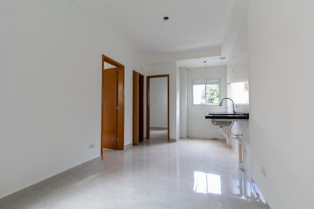 Sala, Cozinha e Área de Serviço de apartamento para alugar com 2 quartos, 55m² em Vila Matilde, São Paulo