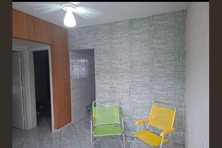 Cozinha de casa de condomínio para alugar com 1 quarto, 65m² em Vila Tupi, Praia Grande
