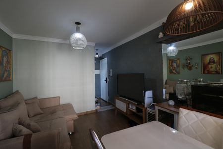 Sala de apartamento à venda com 3 quartos, 63m² em Piraporinha, Diadema