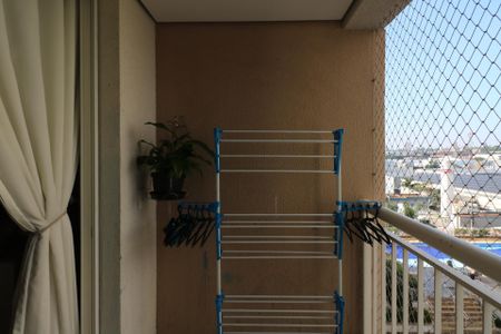 Varanda de apartamento à venda com 3 quartos, 63m² em Piraporinha, Diadema