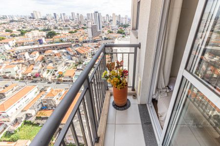 Varanda de apartamento à venda com 2 quartos, 34m² em Vila Invernada, São Paulo
