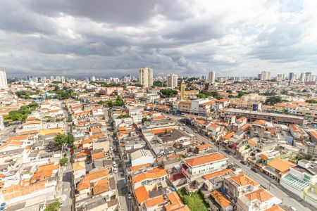 Varanda - Vista de apartamento à venda com 2 quartos, 34m² em Vila Invernada, São Paulo
