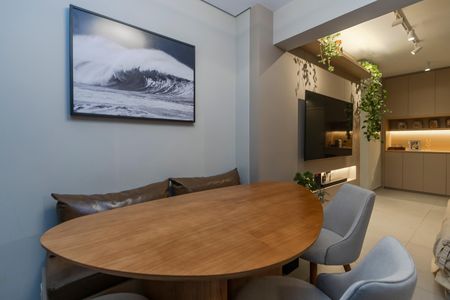 Varanda da Sala de apartamento à venda com 2 quartos, 62m² em Jardim das Acacias, São Paulo