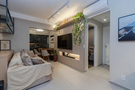 Sala de apartamento à venda com 2 quartos, 62m² em Jardim das Acacias, São Paulo