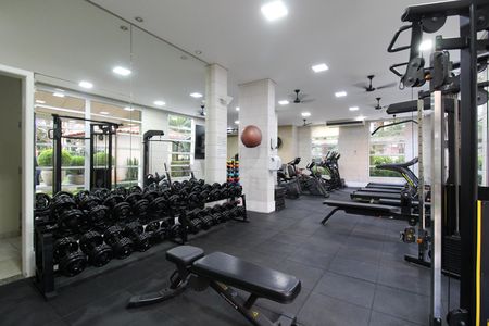 Apartamento à venda com 112m², 3 quartos e 2 vagas Apartamento à venda com 112m², 3 quartos e 2 vagasÁrea comum - Academia