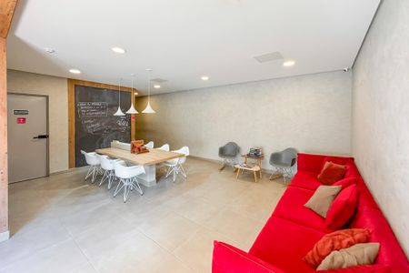 Studio à venda com 36m², 1 quarto e sem vaga Studio à venda com 36m², 1 quarto e sem vagaHall Social