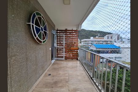Varanda  de apartamento para alugar com 2 quartos, 90m² em Botafogo, Rio de Janeiro