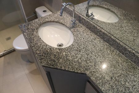 Apartamento para alugar com 93m², 2 quartos e 1 vagaBanheiro 1