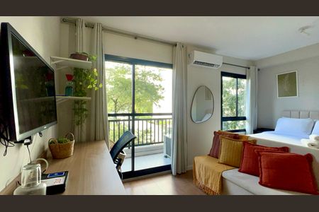 Studio para alugar com 27m², 1 quarto e sem vagaSala