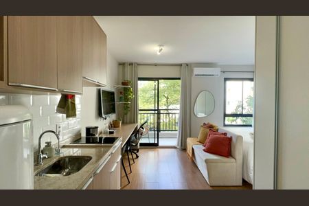 Studio para alugar com 27m², 1 quarto e sem vagaCozinha