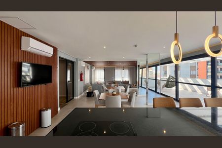 Studio para alugar com 27m², 1 quarto e sem vagaSalão de Festas