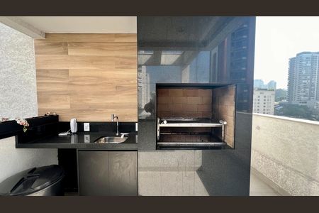 Studio para alugar com 27m², 1 quarto e sem vagaChurrasqueira