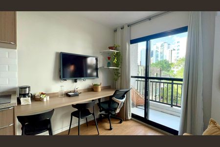 Studio para alugar com 27m², 1 quarto e sem vagaSala