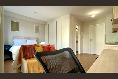 Studio para alugar com 27m², 1 quarto e sem vagaSala