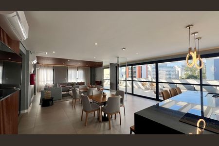 Studio para alugar com 27m², 1 quarto e sem vagaSalão de Festas